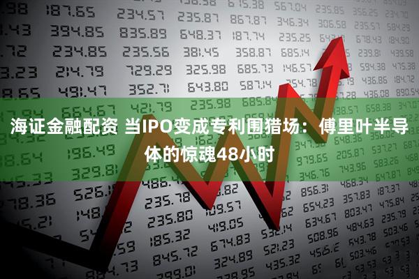 海证金融配资 当IPO变成专利围猎场：傅里叶半导体的惊魂48小时